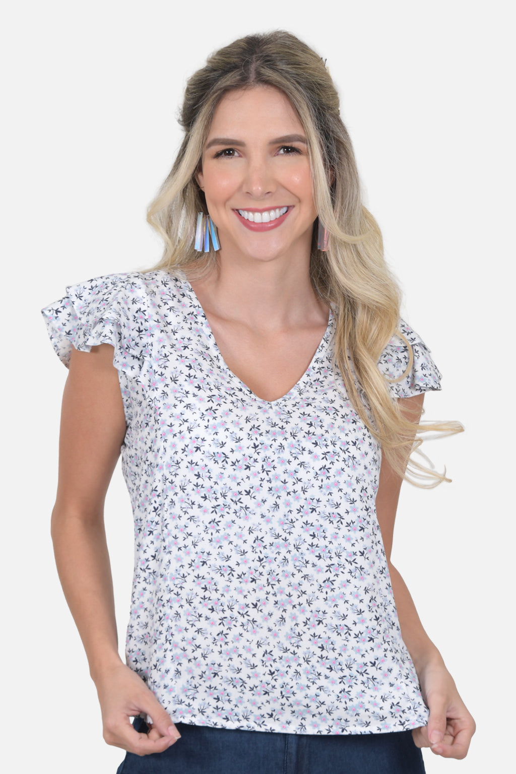 Blusa Ortega - Blanca