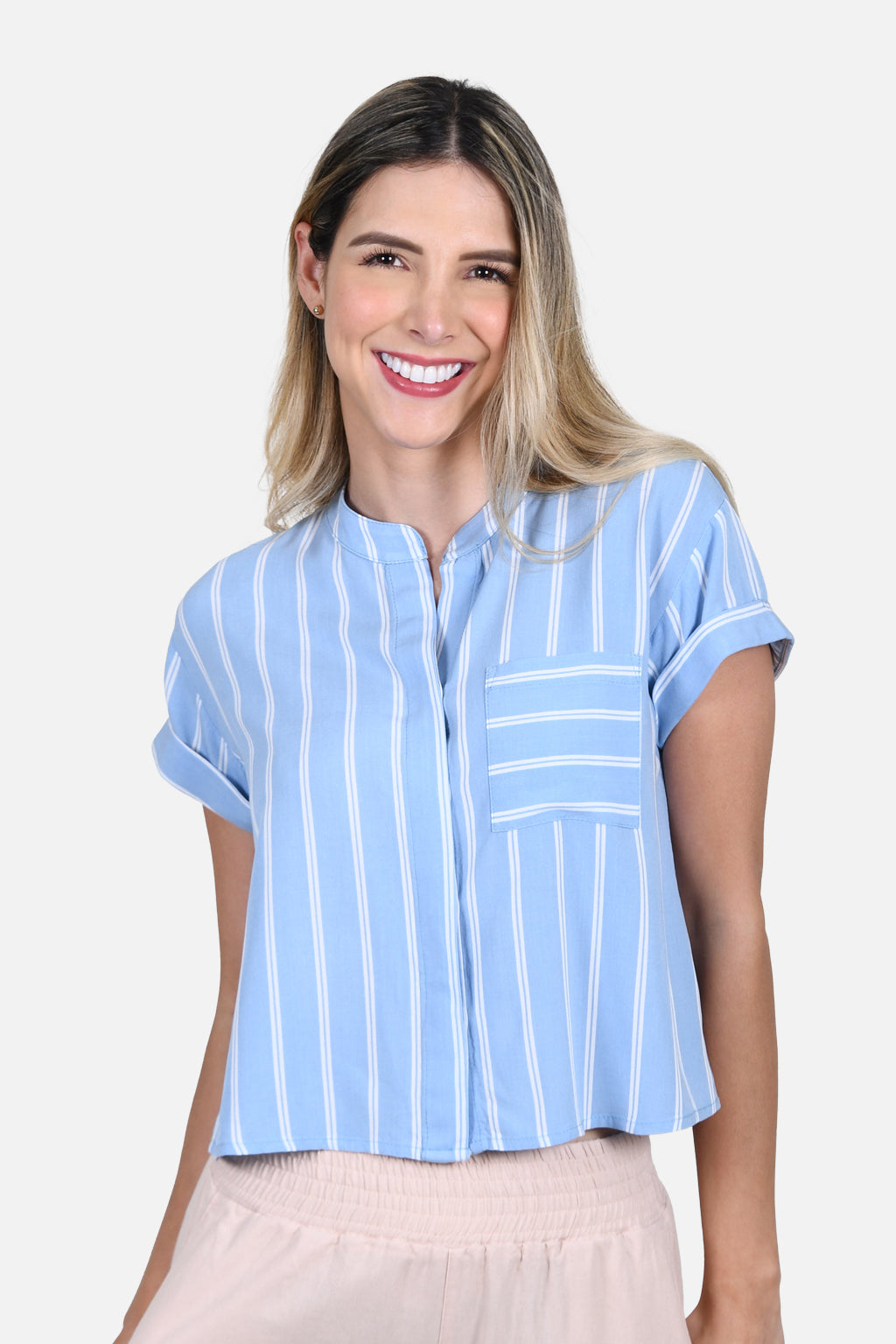 Blusa Nahia - Azul Claro