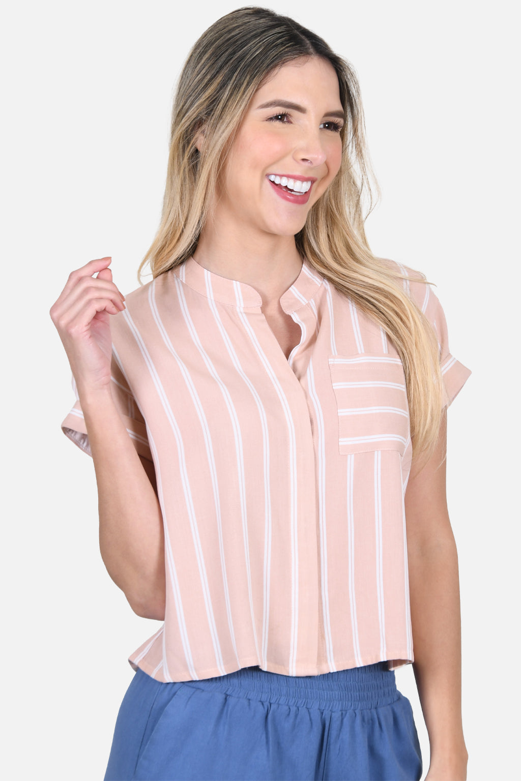 Blusa Nahia - Nude