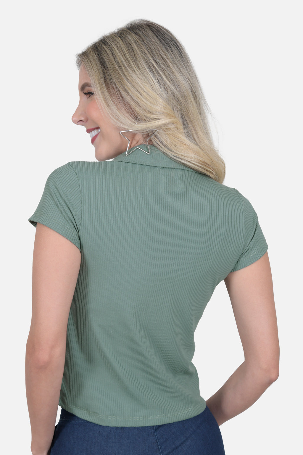 Blusa Laurent - Oliva