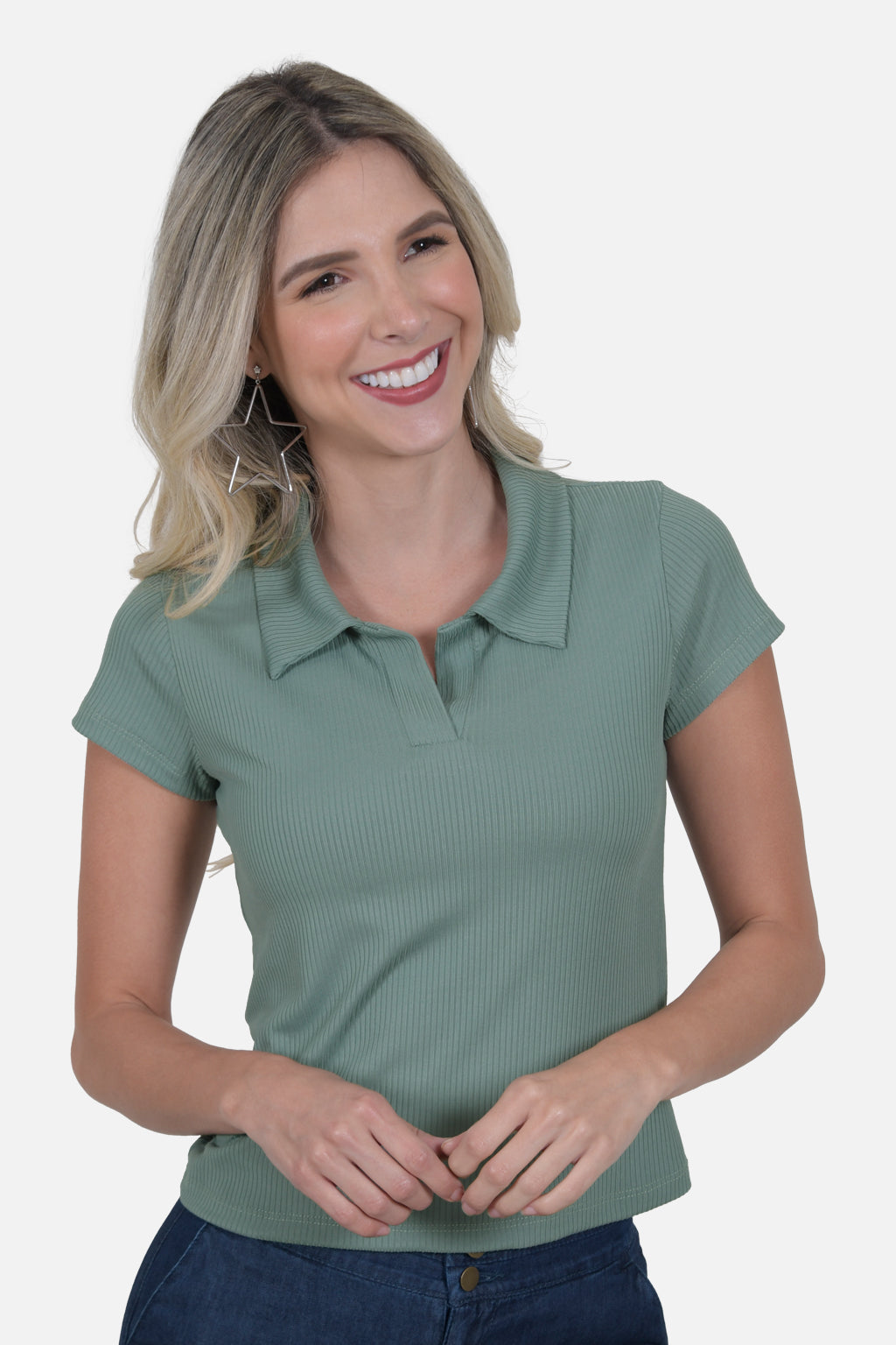 Blusa Laurent - Oliva