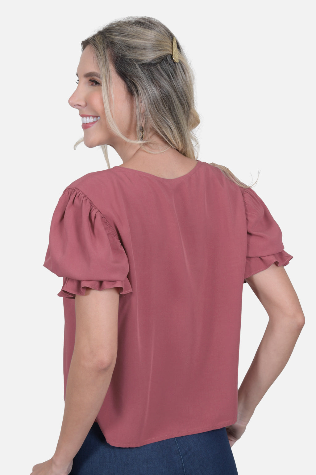 Blusa Vera - Malva