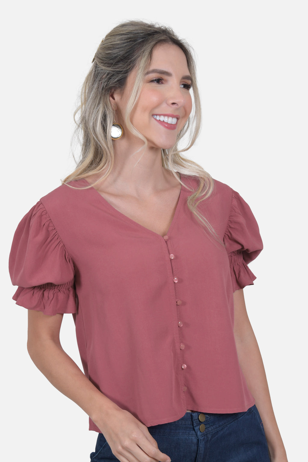 Blusa Vera - Malva