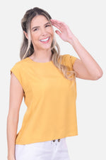 Blusa Escandon - Mostaza