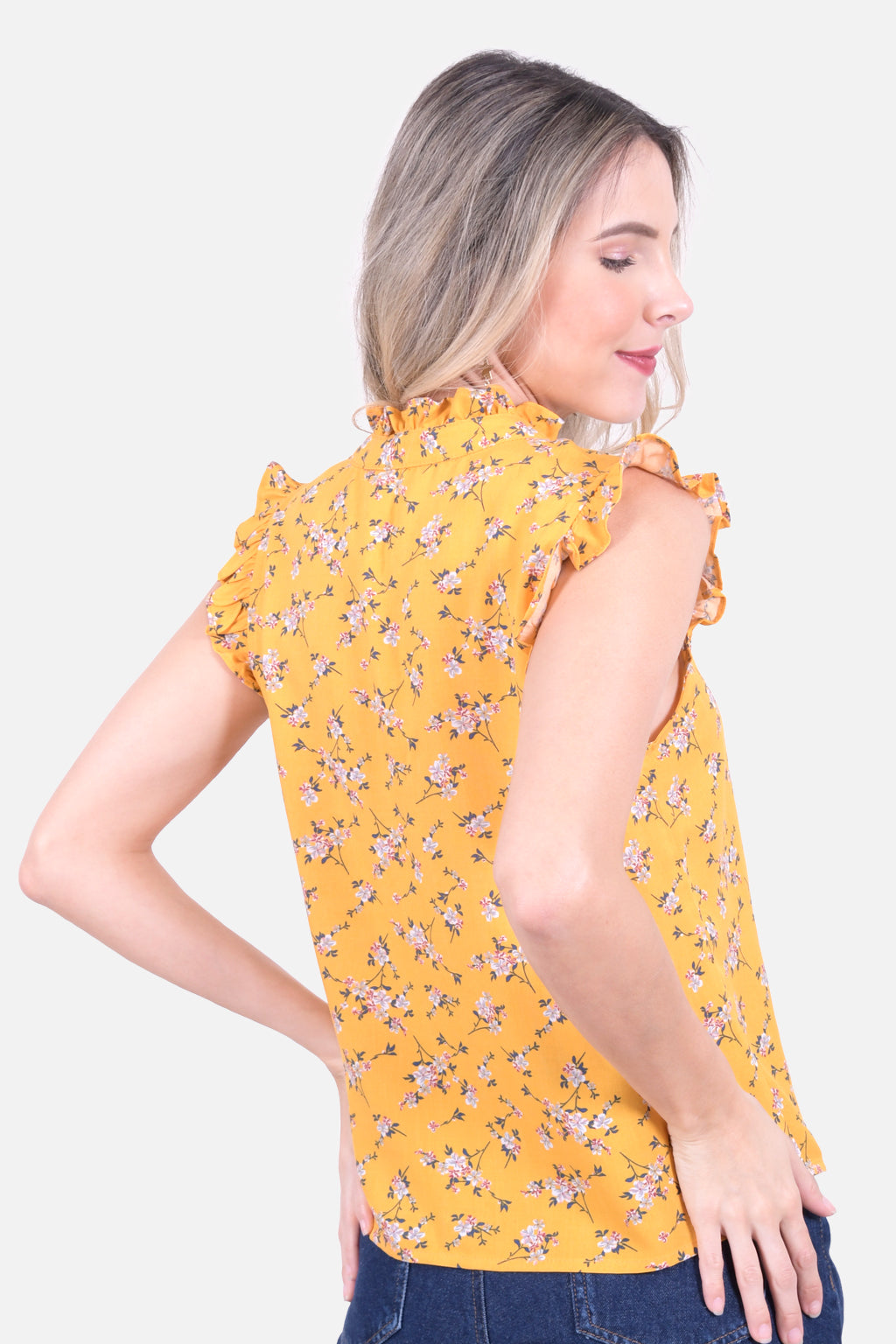 Blusa Genova - Mostaza