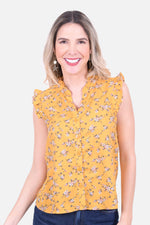 Blusa Genova - Mostaza