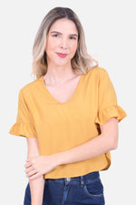 Blusa Milena - Mostaza