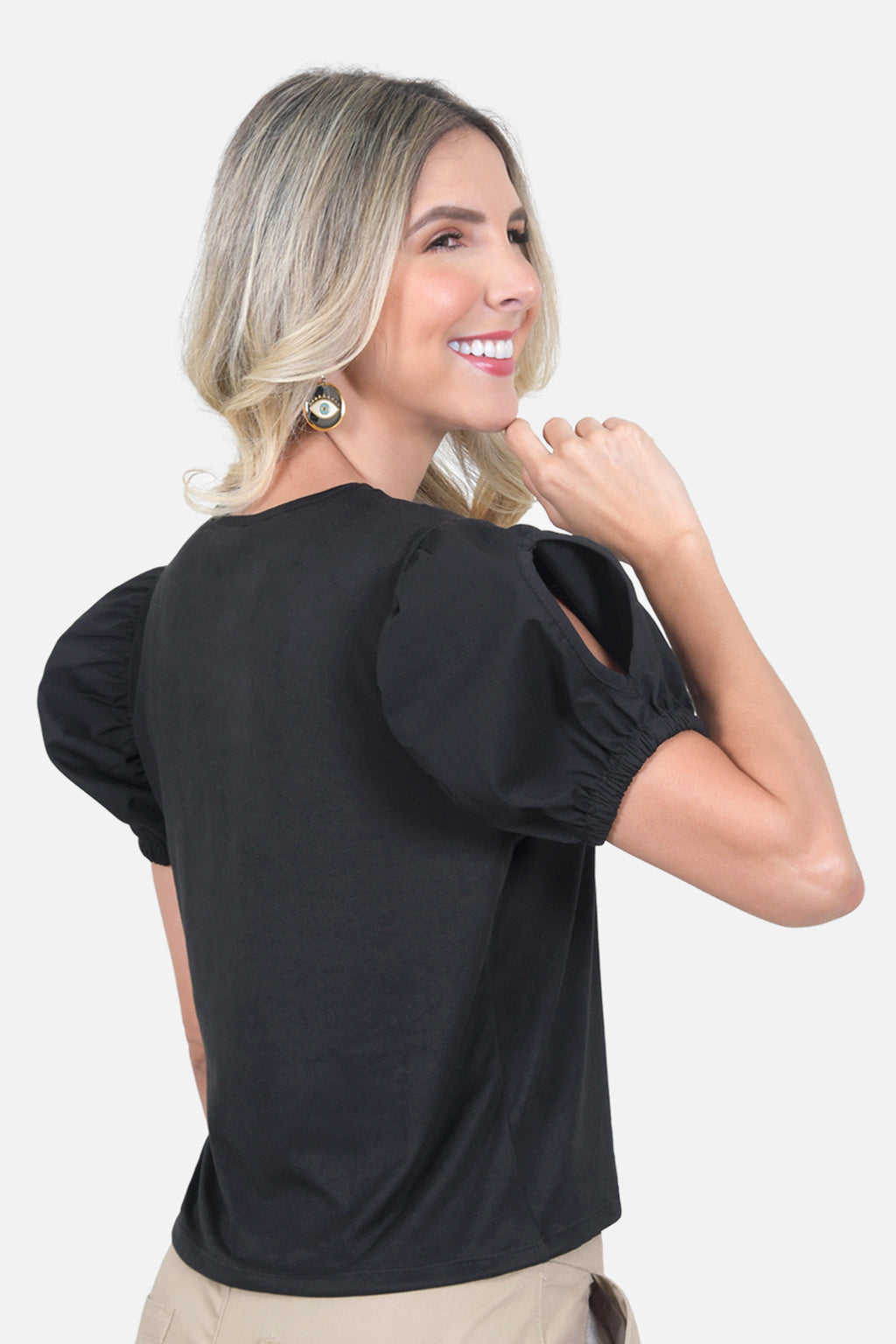 Blusa Ingrid - Negra