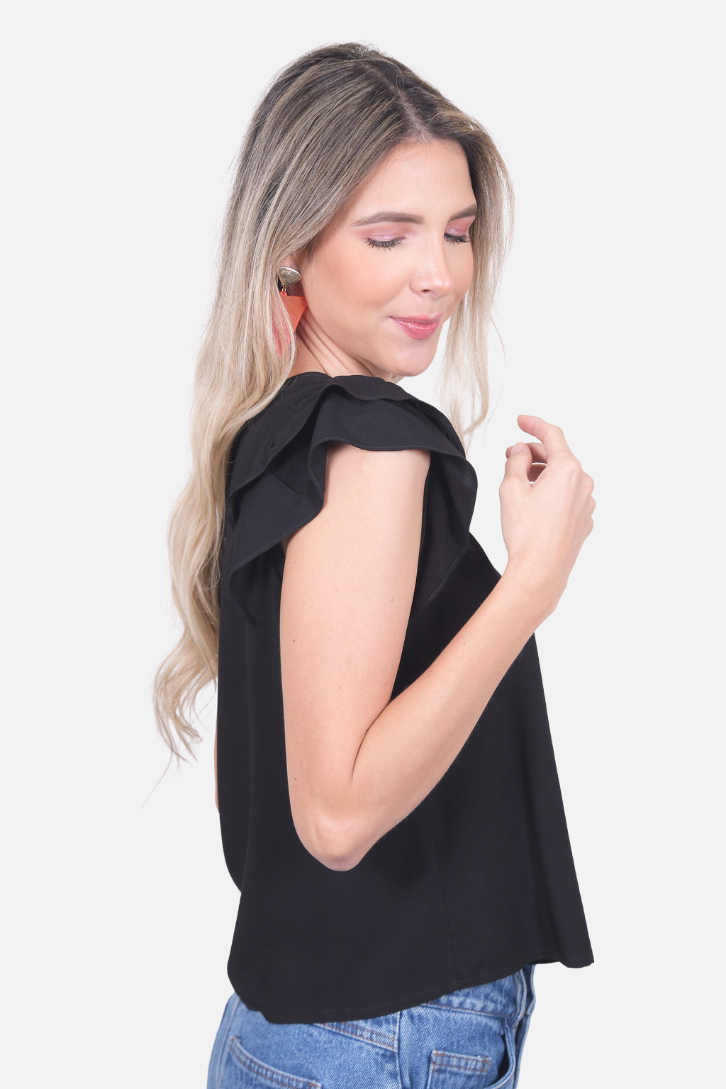 Blusa Edith - Negra