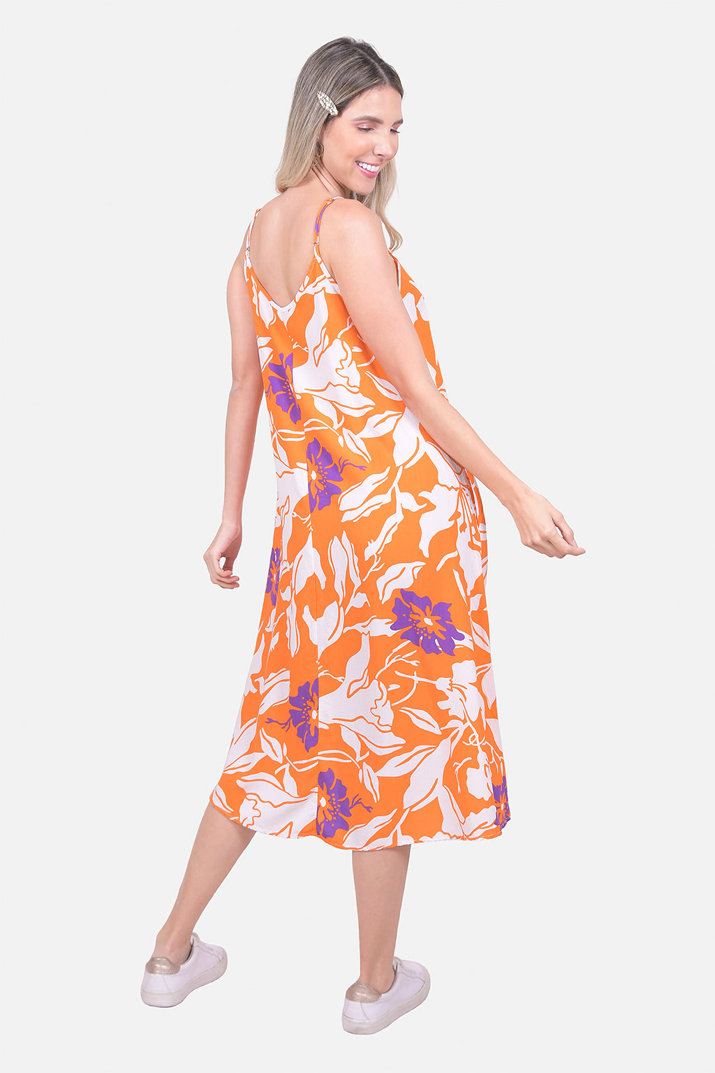 Vestido Escarlata - Naranja