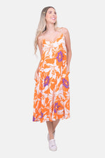 Vestido Escarlata - Naranja