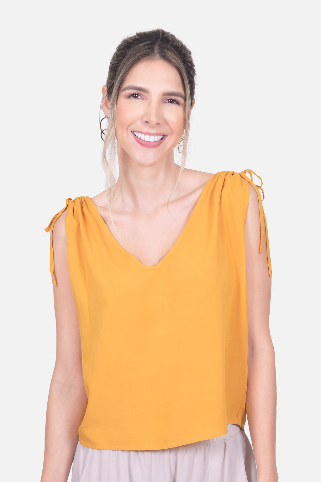 Blusa Mila - Mostaza