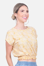 Blusa Carola - Amarilla