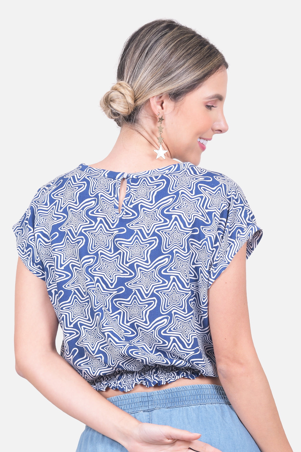 Blusa Carola - Azul Navy