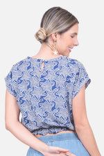 Blusa Carola - Azul Navy