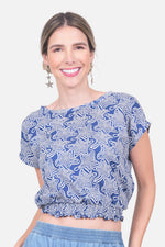 Blusa Carola - Azul Navy
