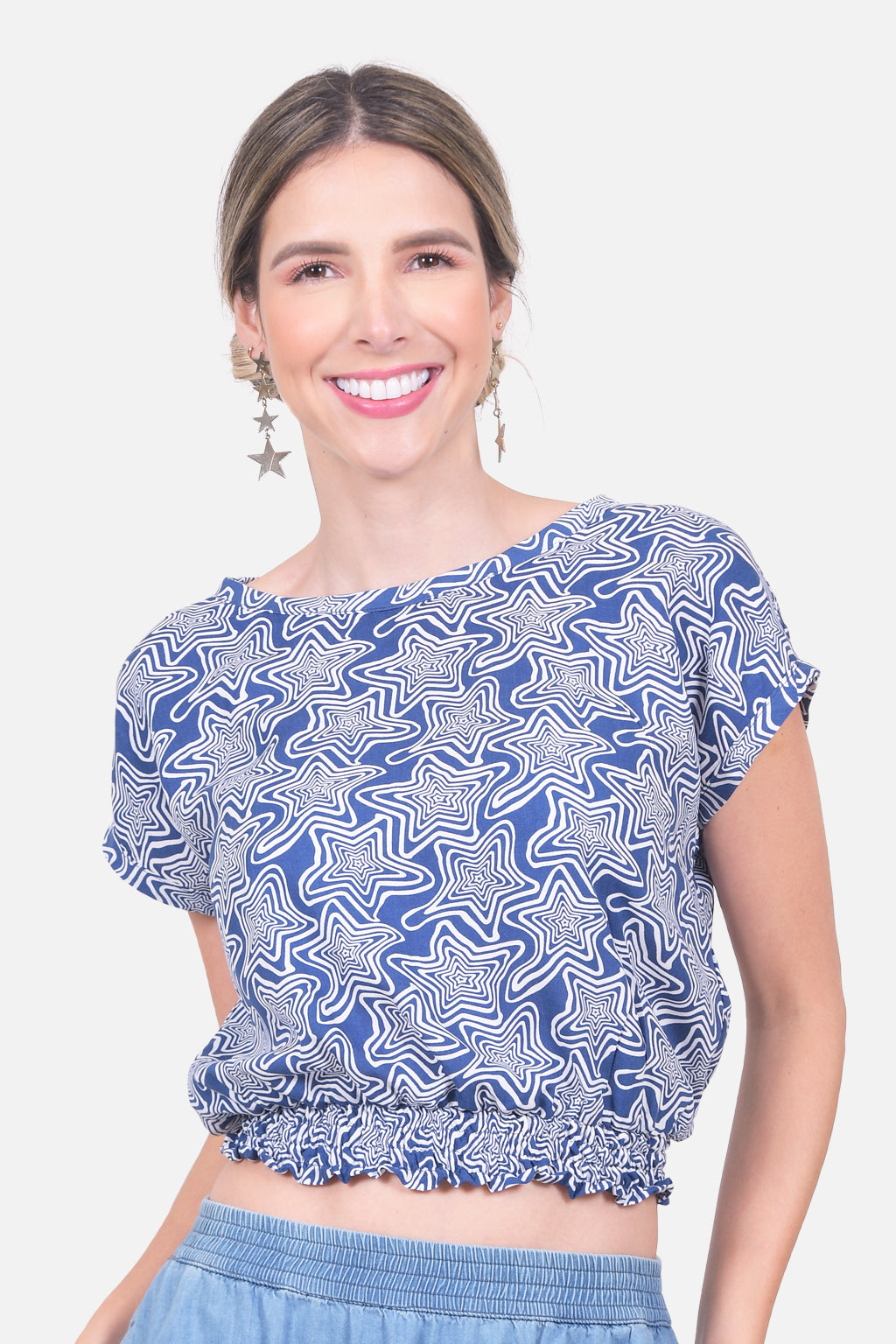 Blusa Carola - Azul Navy