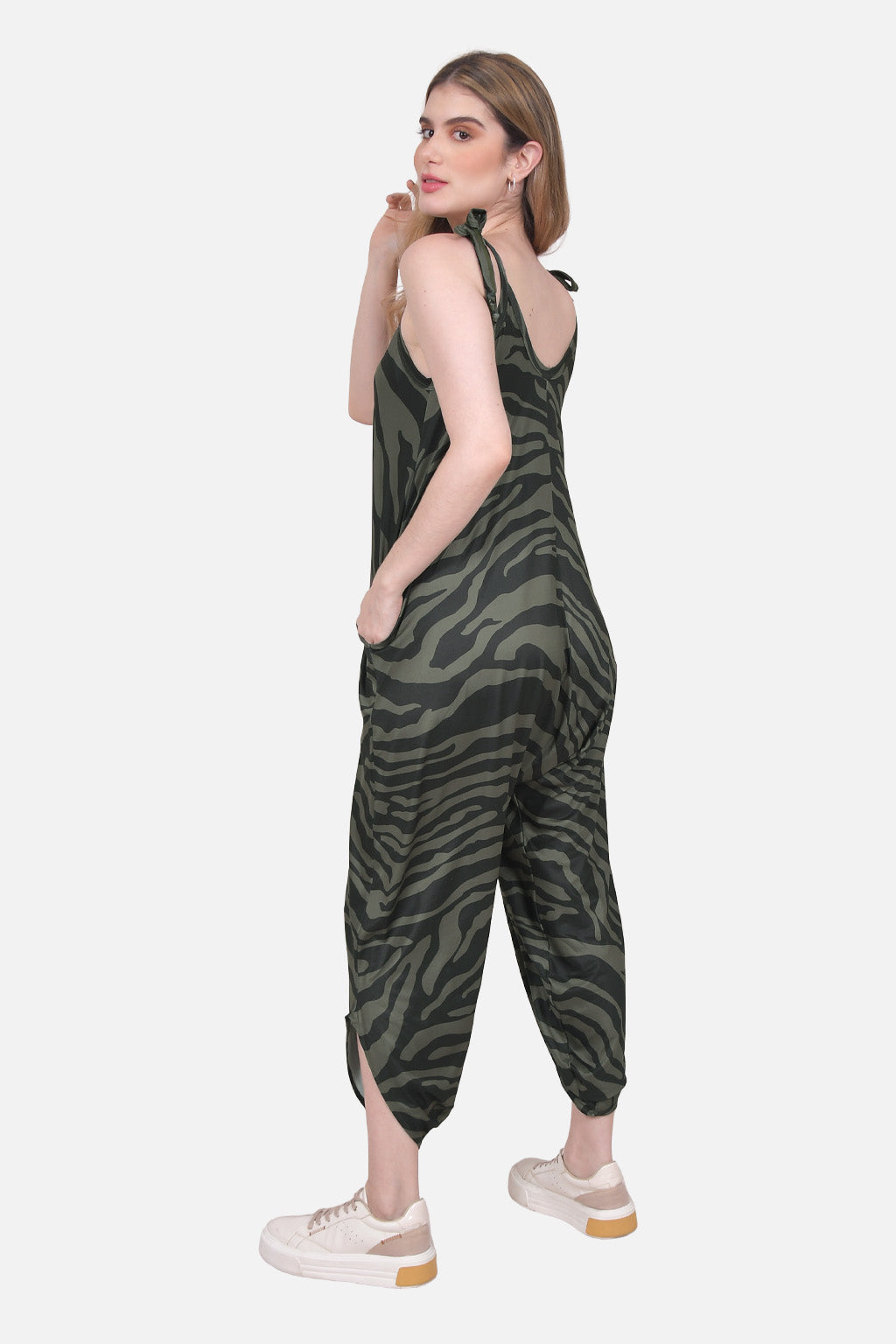 Vestido Elionora - Verde Militar