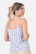 Blusa Florida - Azul Hortencia