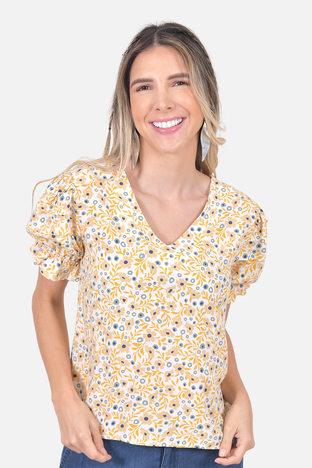 Blusa Estefania - Amarilla