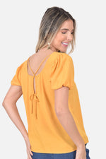 Blusa Fany - Mostaza Claro 