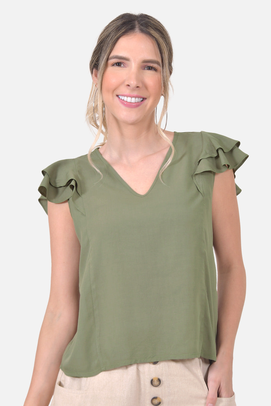 Blusa Ortiz - Oliva