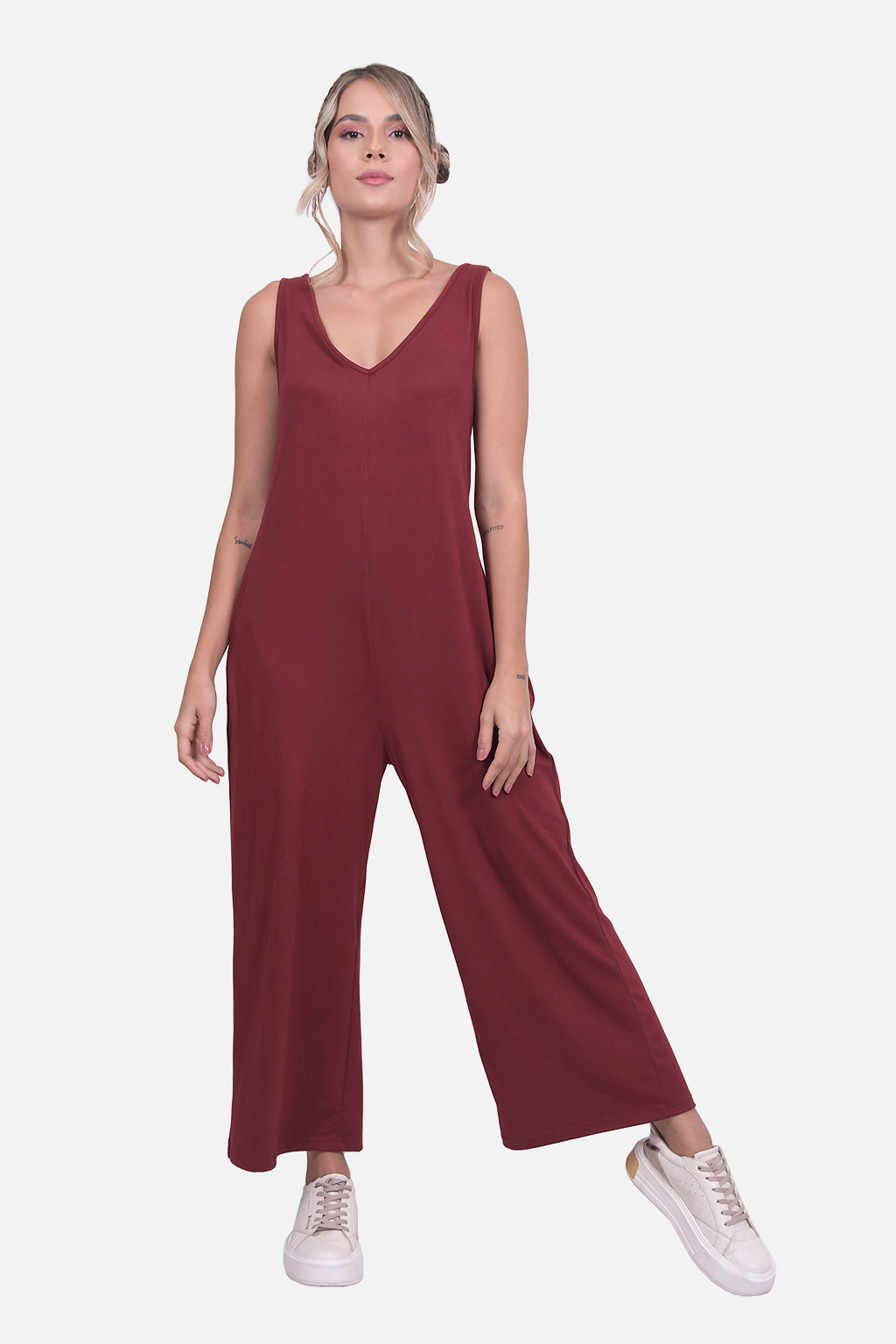 Vestido Marcelina - Vinotinto