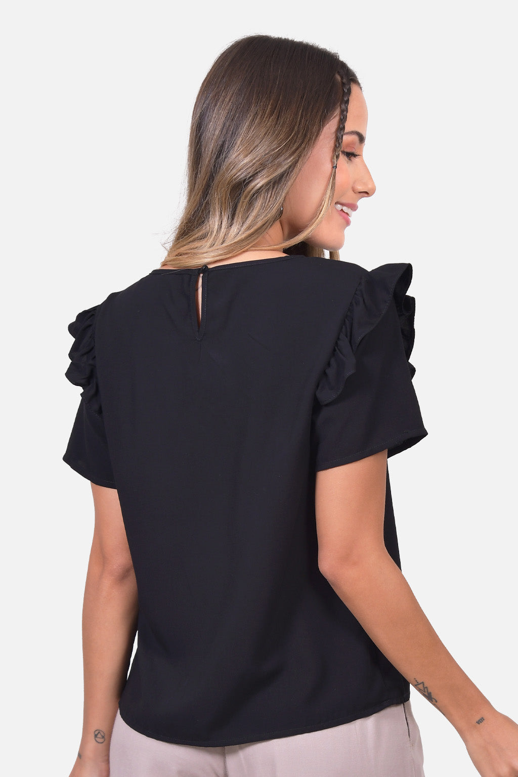 Blusa Janali - Negra