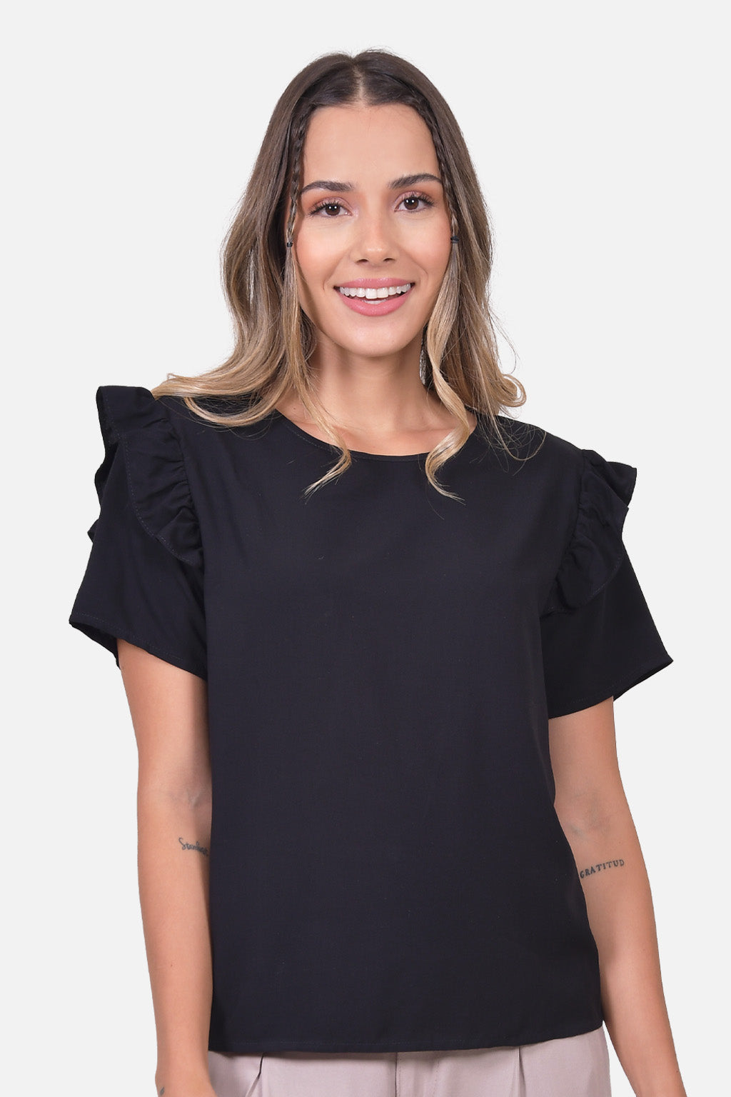Blusa Janali - Negra