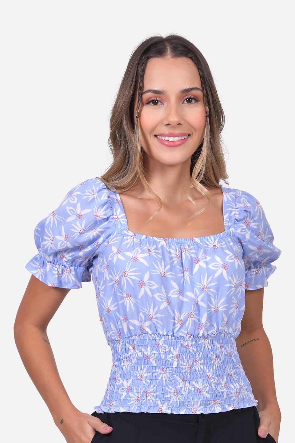 Blusa Vilma - Azul Claro