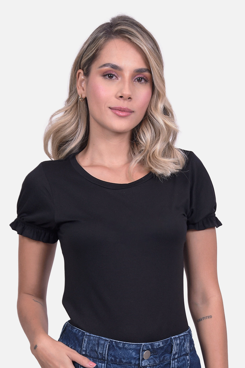 Blusa Angela - Negra