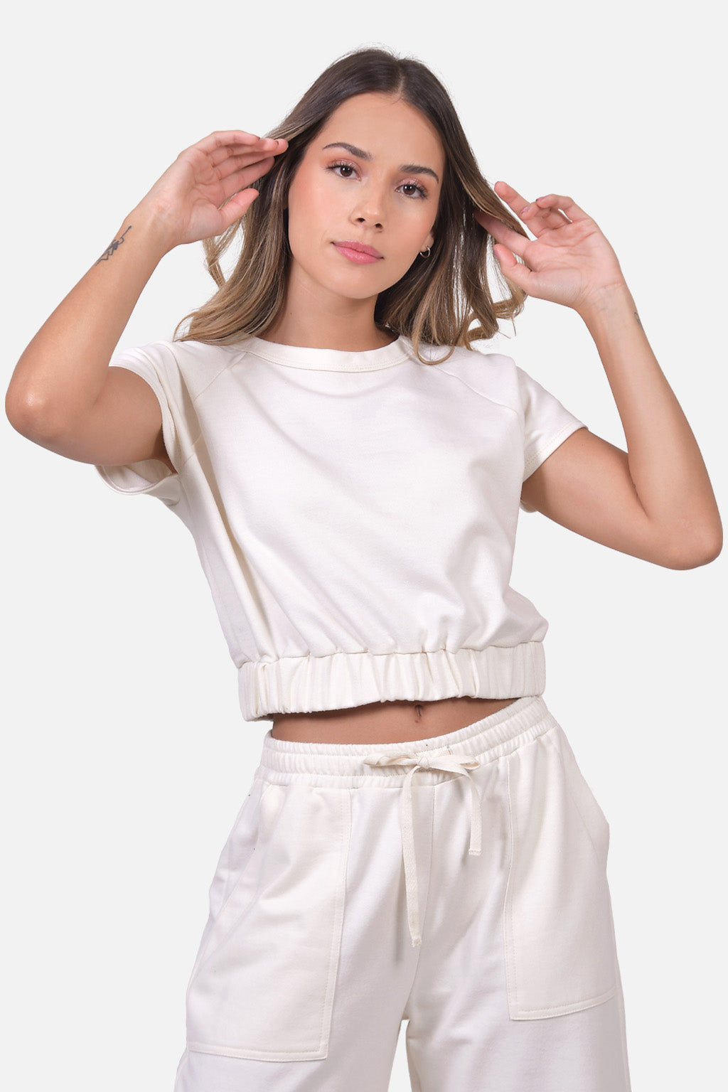 Blusa Helena - Crudo