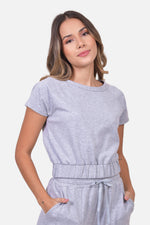 Blusa Helena - Gris Jaspe