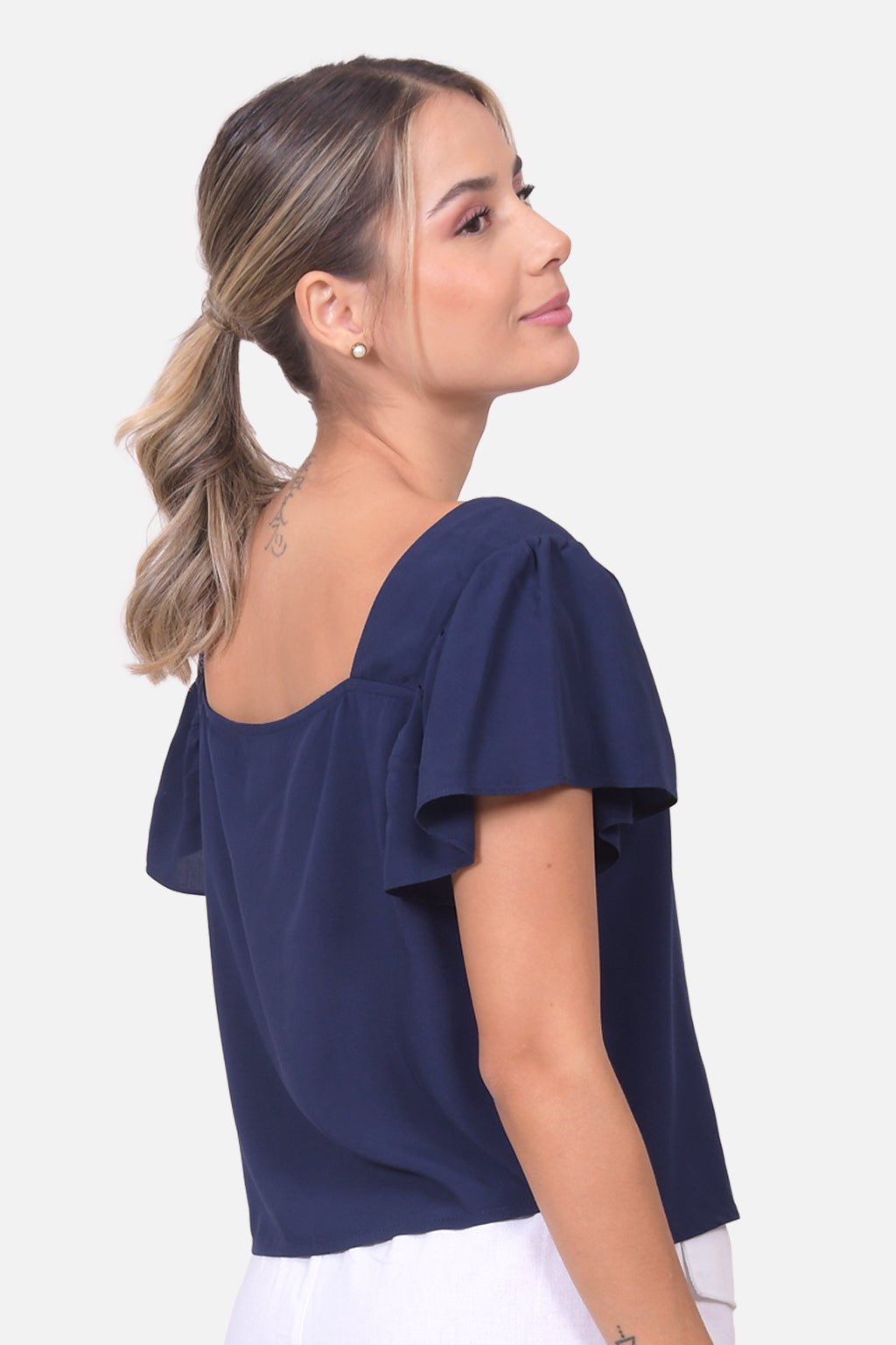 Blusa Clea - Azul Navy