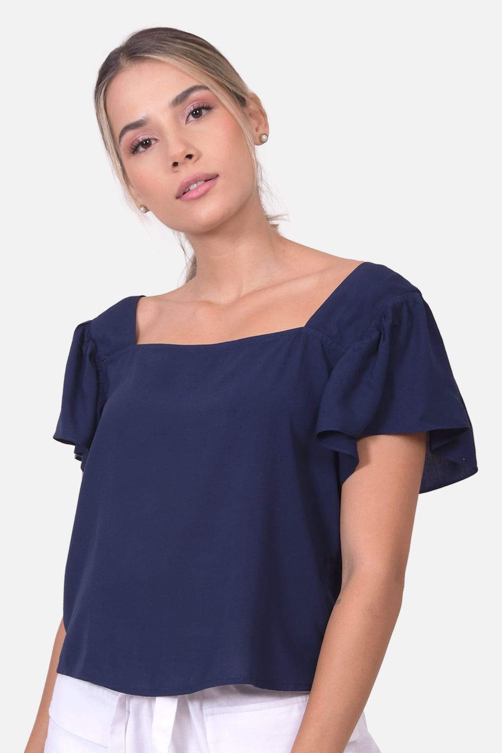 Blusa Clea - Azul Navy