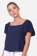 Blusa Clea - Azul Navy