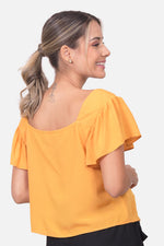 Blusa Clea - Mostaza Claro 