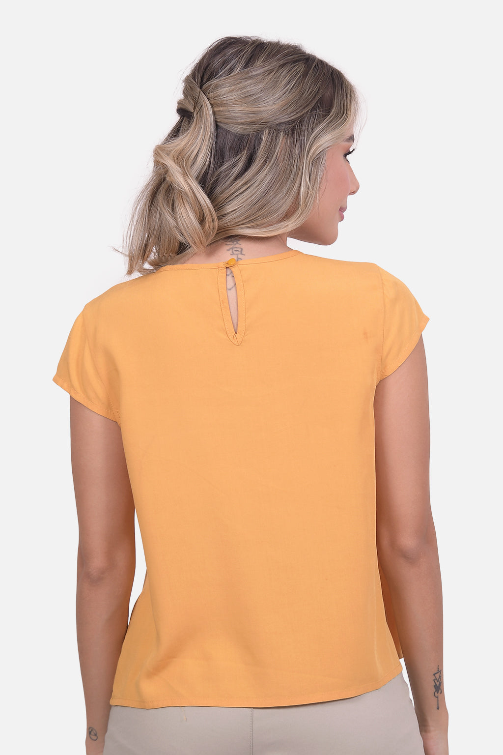 Blusa Tania - Mostaza