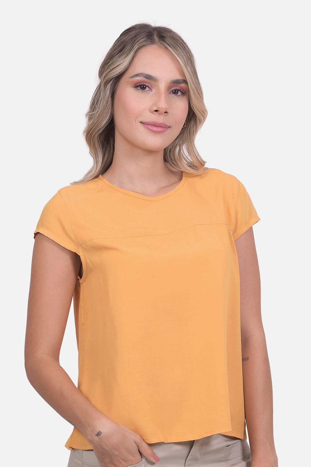 Blusa Tania - Mostaza