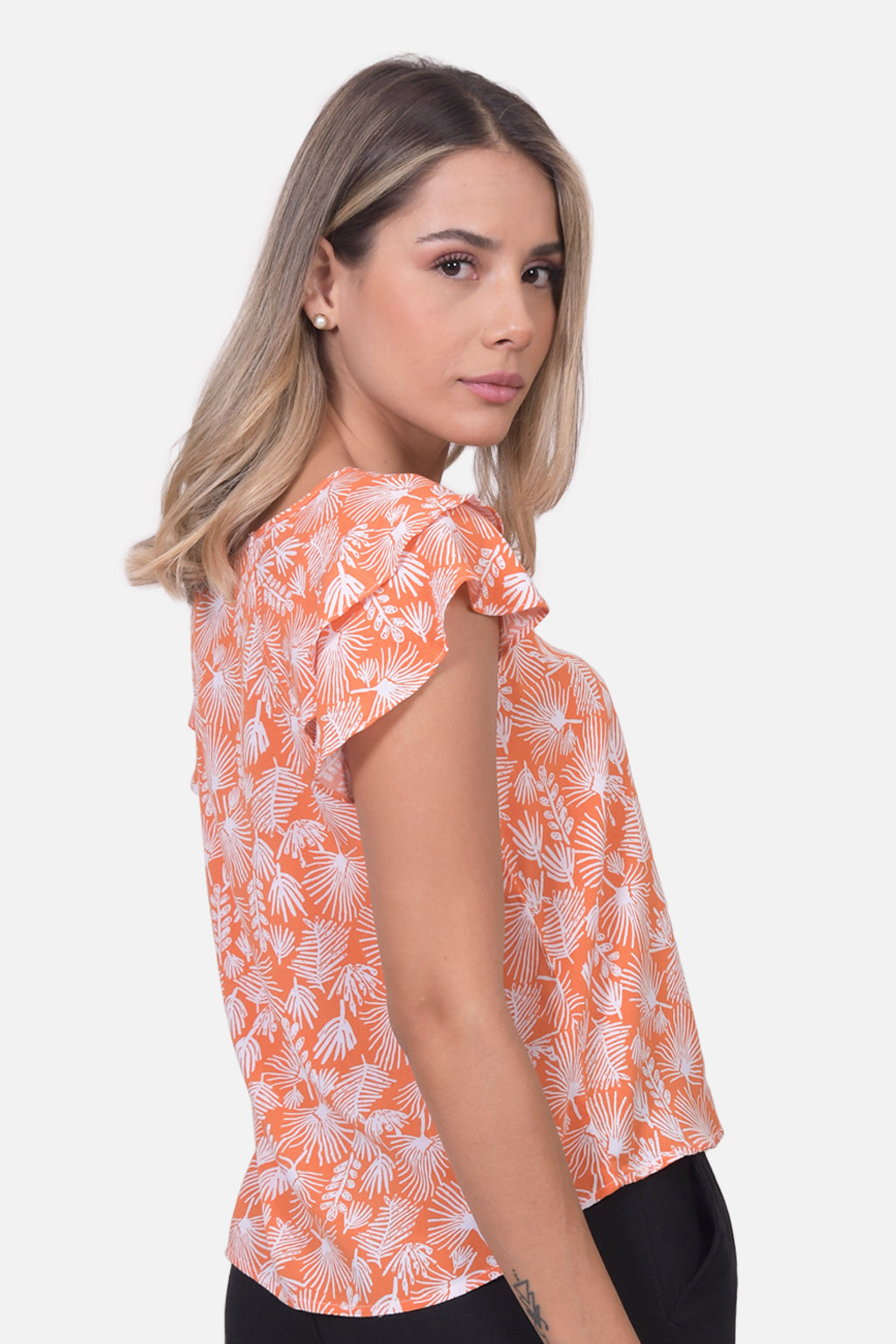 Blusa Becca - Naranja