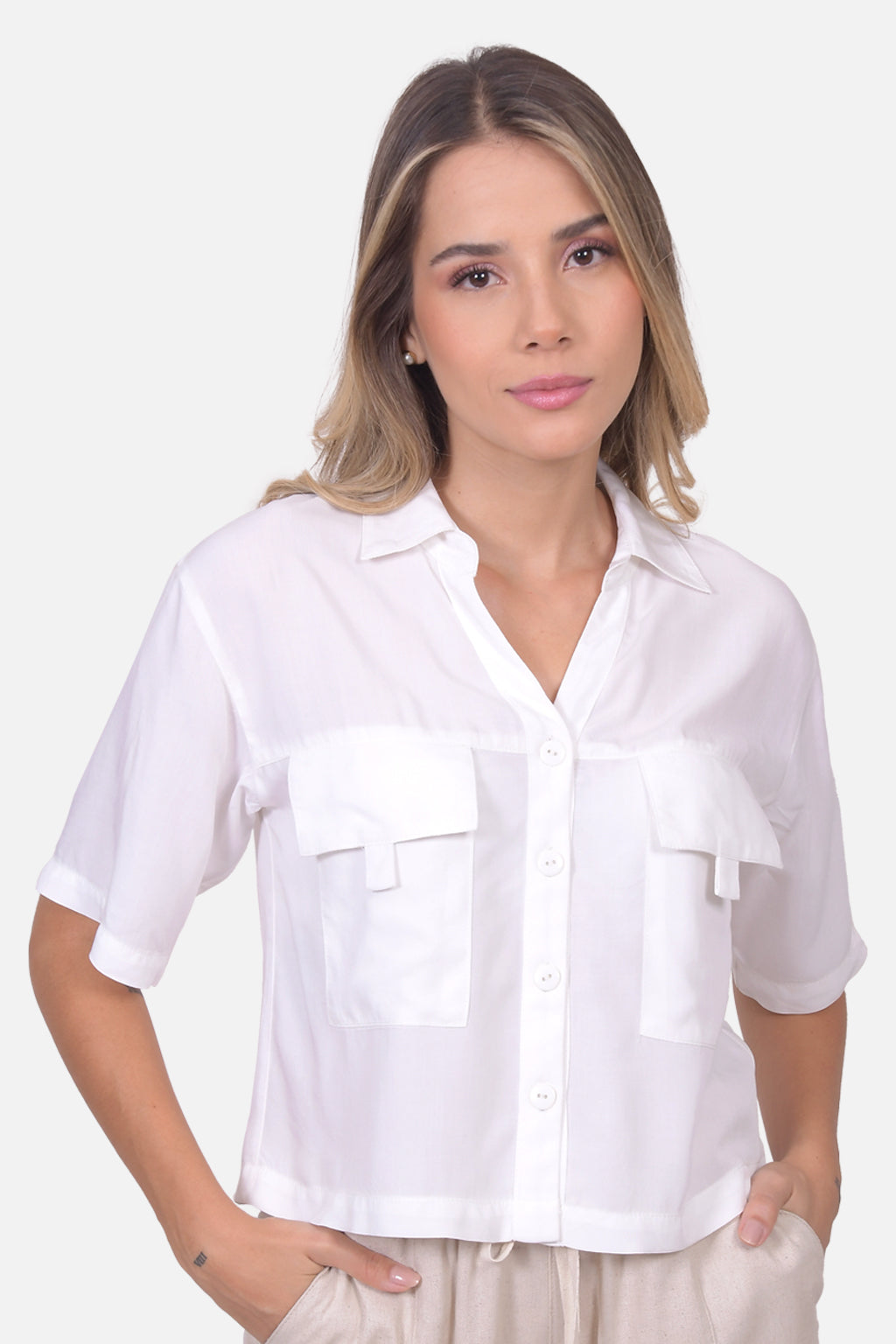 Blusa Dacia - Crudo