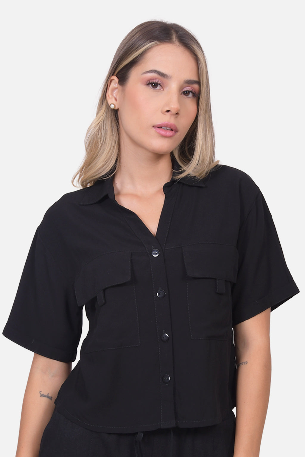 Blusa Dacia - Negra