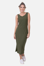 Vestido Filipinas - Verde Militar