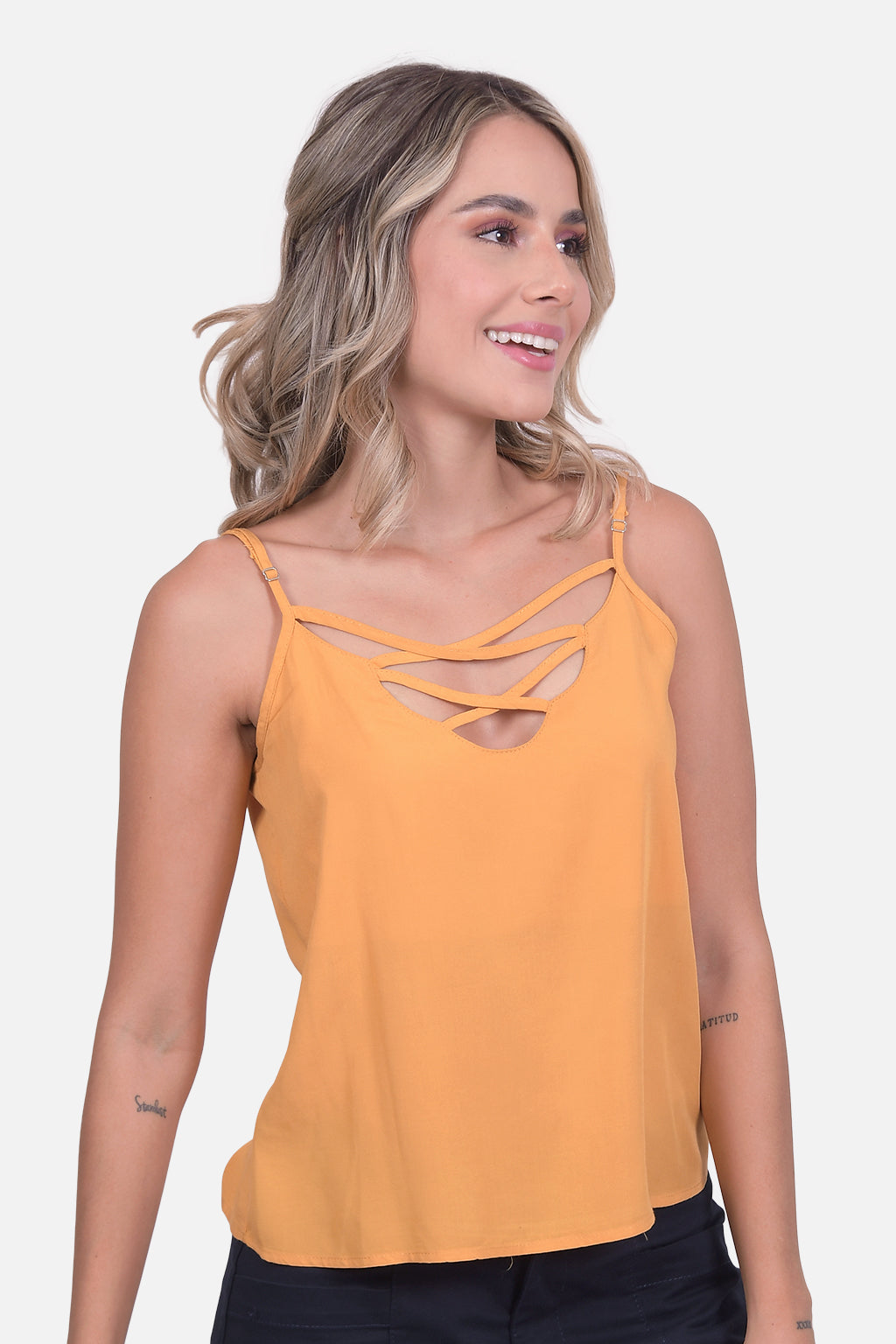 Blusa Aitana - Mostaza