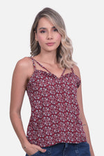 Blusa Carlota - Vinotinto