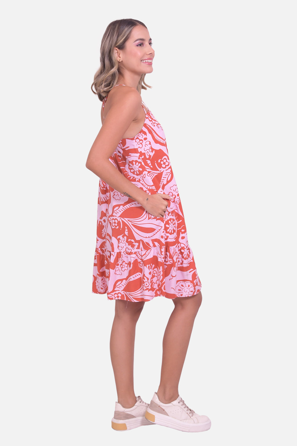 Vestido Fiona - Terracota