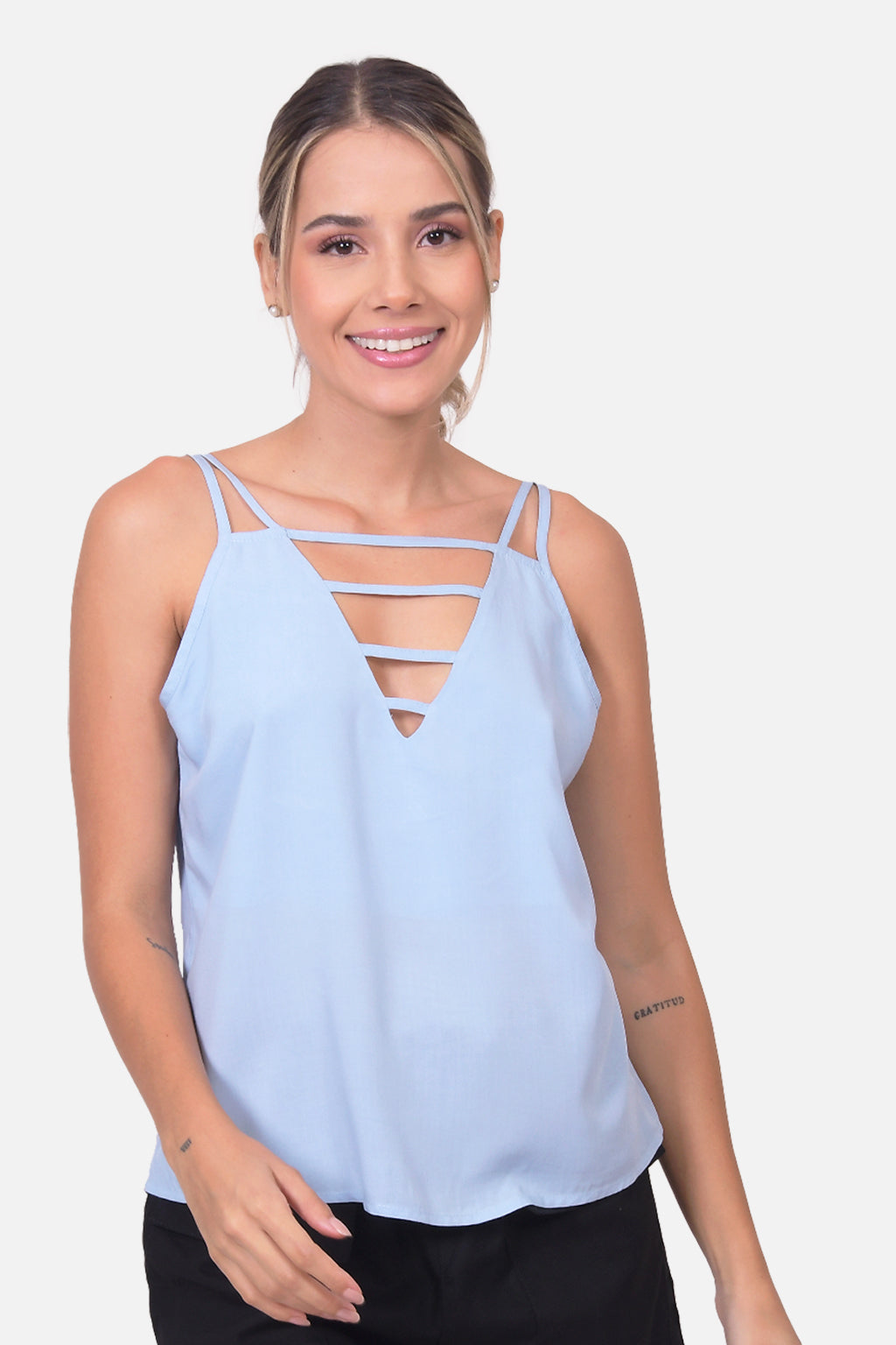 Blusa Josefa - Azul Claro