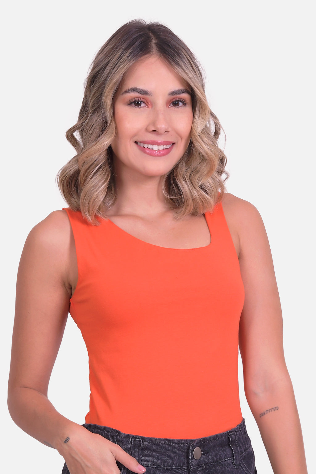 Blusa Zhari - Naranja