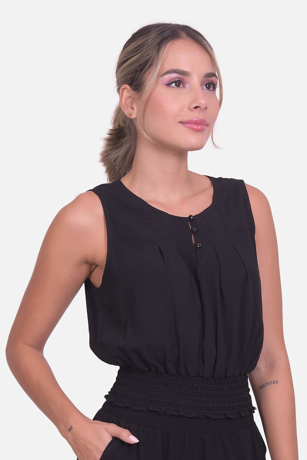 Blusa Elda - Negra
