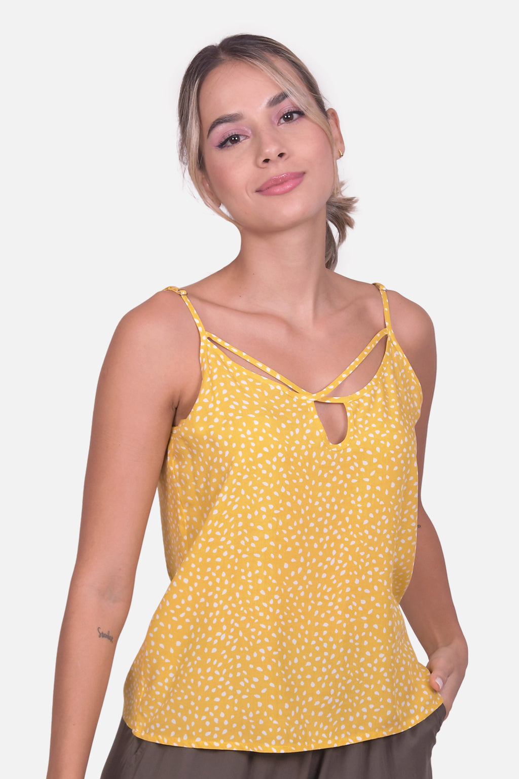 Blusa Carolina - Amarilla